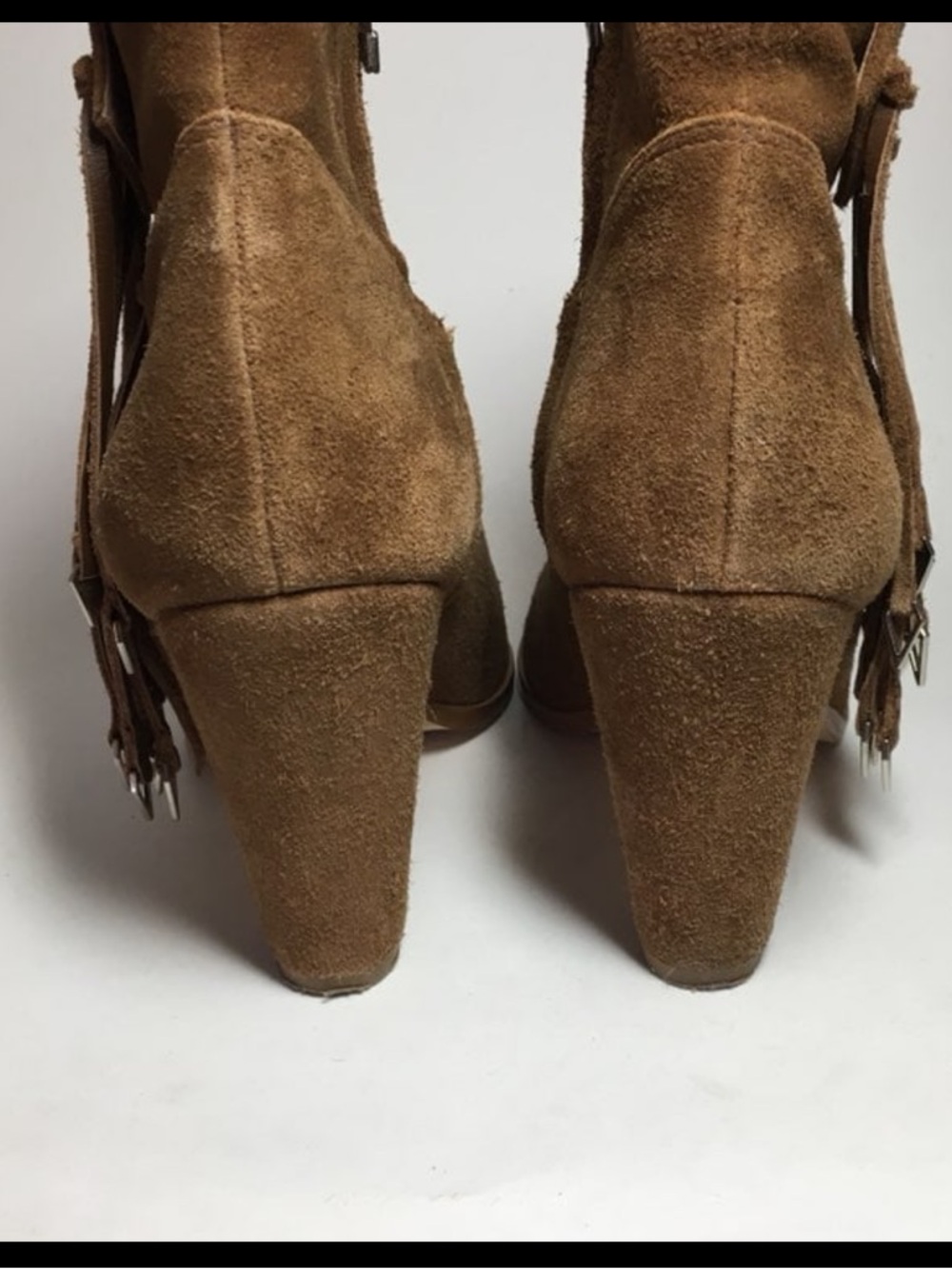 Kate Bosworth Matisse Free People Colab Emma All Leather Bootie Size 9 Tan Honey - Picture 5 of 7